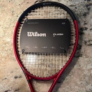 Wilson Youth Tennis Racket - Red/Black